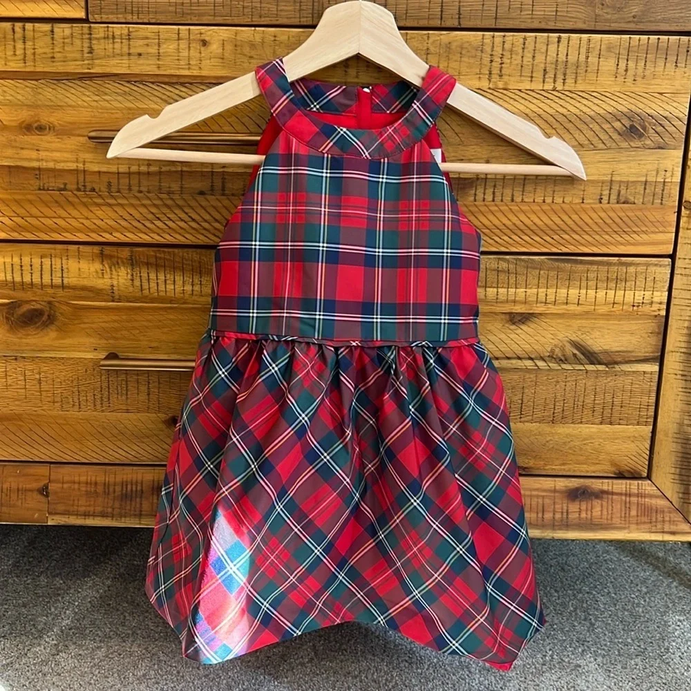 Vineyard Vines Girls Holiday Dress